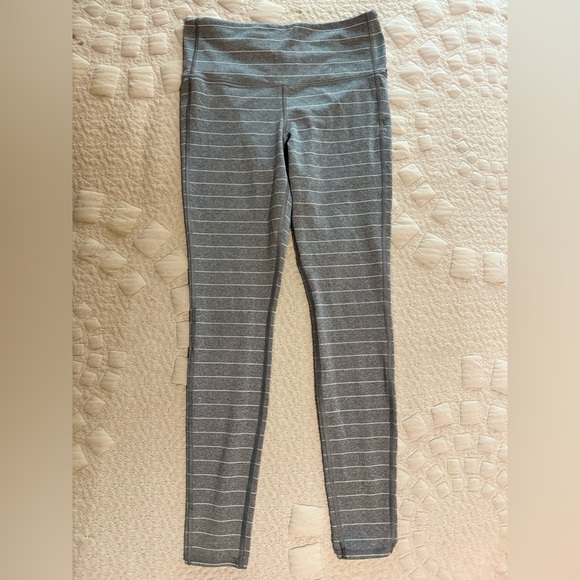Athleta Striped 7/8 Leggings - Picture 2 of 4